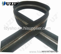 brass long chain zip roll