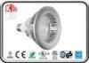 Indoor 5500K E27 / E26 COB LED Spotlight with Profile Aluminum / PC , CE / RoHS Approval