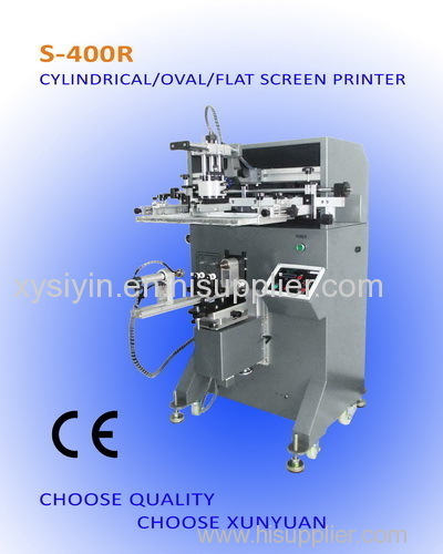 S-400R Bottle Silk Screen Printing Machine