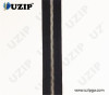 Shiny Silver zipper long chain
