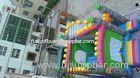 Inflatable bounce house With Slide , Inflatable Jumping Castle For Rent