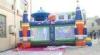 Durable PVC inflatable Combos Bouncers With Jumping Slide For Amusement