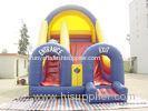 Custom waterproof PVC Commercial Inflatable Slide Rental With Double Lane