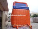 Exciting inflatable Interactive Games water slide with pool For Adults / Kids