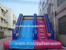 Newest Design Lane Commercial Inflatable Slide With Bouncers For Rent
