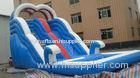 Surf Wave Huge outdoor Commercial Inflatable Slide For rent With Pool