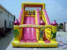 OEM 8M X 4.5M X 6M Commercial Inflatable kids garden slide EN14960 Approved