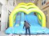 Custom Commercial Giant inflatable bounce house water slide For holiday event