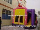 7M x 5M x 3.5M Colouful Inflatable Combo Bouncers With bounce house