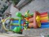 Funny Plato TM Large Inflatable Obstacle Course , Bouncy Castles Obstacle Course