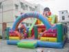 Customed large commercial Obstacle Course Inflatables With Bouncy Slide