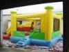 Small Inflatable Combo Bouncers , Kids Inflatable Fun Games 6.4M X 5M X 3M