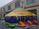 Customized Outdoor Inflatable Bouncer / grade bounce houses For interactive inflatable games