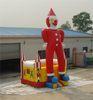 Huge Clown Commercial Inflatable Bouncers , Outdoor inflatable bouncer