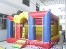 Football Commercial Inflatable Bouncers , Inflatable Indoor Bounce House