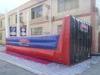 Fireproof 18Oz PVC Tarpaulin Inflatable Basketball Games For Children