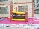 Double Stitching PVC Tarpaulin 0.6mm Inflatable Sports Games For Parks