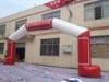 Events Inflatable start finish Line / Entrance arch With Velcro Branded