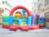 Hire Baseball bear PVC Inflatable Obstacle Course For Backyard / Park