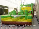 OEM Green Antelope Plato TM Inflatable Obstacle Course With bounce slides rentals