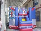 Colourful PVC Spider Man Inflatable Bouncing House For Inflatable Entertainments