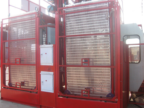 Electric construction elevator made in China with high quality