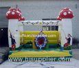 Small Cute Mushroom Inflatable Jumping Bouncer With waterproof 0.55 mm PVC