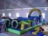 Kids Large Inflatable Obstacle Course For Backyard With 12M X 3.7M X 4.5M