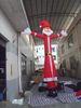 Custom Inflatable Sky Dancer Santa Claus Printing Web Site For advertising