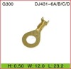 ring terminals copper or brass plating tin