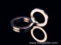 Bicycle hub motor permanent magnet ring