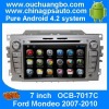 Ouchuangbo Car DVD Player for Ford Mondeo 2007-2010 Android 4.2 GPS Navigation Multimedia Radio Stereo System