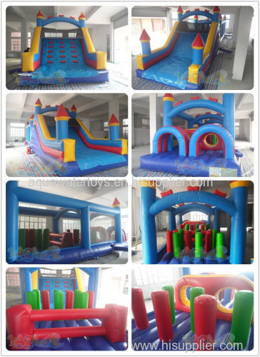 Classic Castle Inflatable Obstacle Course