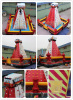 Inflatable Fire Turck Climbing Wall