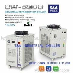 Industrial water chillers for diode pumped laser system