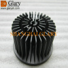 GLR-PF-07240 72mm Black Round Cold Forging Heatsink LED Spot Light Cooler