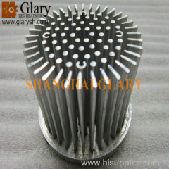 GLR-PF-07260 72mm AL1070 Round Pin Fin Heatsink Forged Cooler