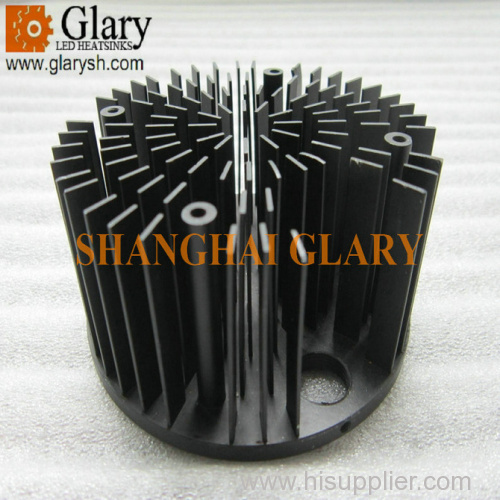 GLR-PF-09250 92mm black forging heatsink round AL1070 Coolers
