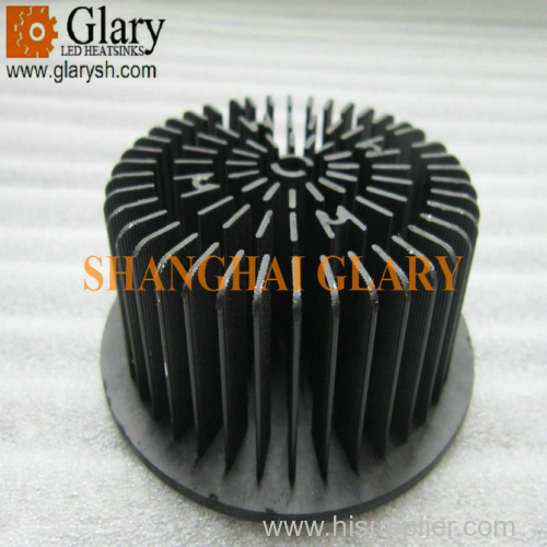 GLR-PF-09440 94mm Black forged heatsink AL1070 pure aluminum led radiator
