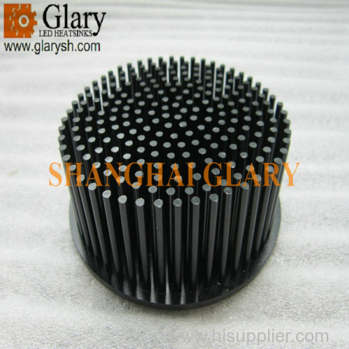 GLR-PF-10040 100mm Round Pin Fin LED Cooler Cold Forged Dissipator