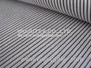 Good Quality Normal Soft Cotton Nylon Fabric / Spandex Stripe Fabric, Dobby Weave