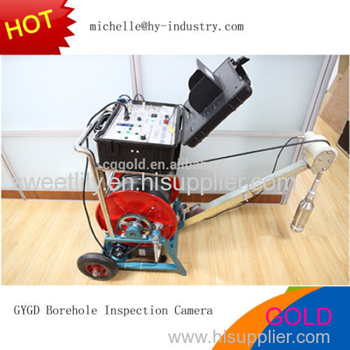 New !!!! 360 Degree Rotary Borehole Camera and Water Well Inspection Camera With Portable Winch
