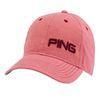 Custom Printed 6-Panel Poly - Cotton Ladies Golf Caps With Plat / 3d Embroidery