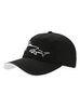 3d Embroidery Fashion Black Ladies Golf Cap With Custom Logo, Breathable 100% Cotton