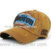 Personalized 21 X 21 Cotton Twill Custom Embroidered Baseball Caps For Kids