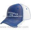 Flat Embroidery Cotton Baseball Caps , 6-Panel Summer Hats For Men With Metal Logo Buckle