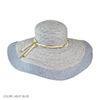 Lady hat big brim / Lady decoration straw hat