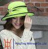 100% Polyester Party / Wedding Trendy Womens Church Hats with Feather
