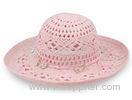 Lady paper braid fashion hollow straw hat