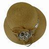 Women's Fashionable Flower Hat, Made of Straw, Suitable for Activities in Sun, High Quality